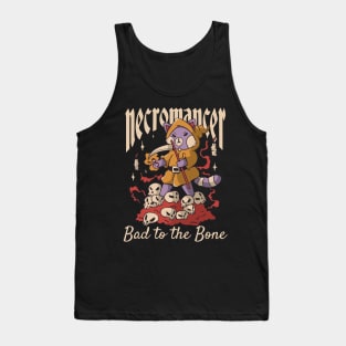 Kawaii Necromancer Bad to the Bone Tank Top